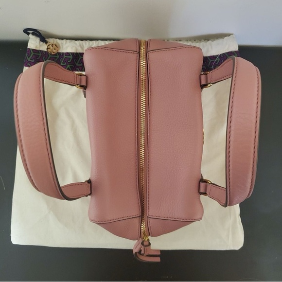 Tory Burch Kira Pebbled Small Satchel - Picture 3 of 11